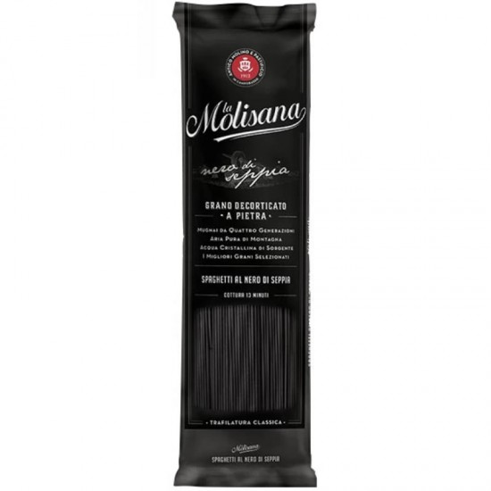 La Molisana  Spaghetti Nero Di Sepia 500gr