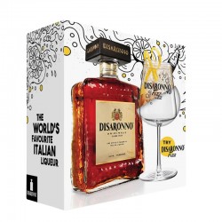 Disaronno Amaretto Glass Gift Box 0.7l