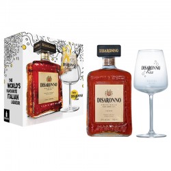 Disaronno Amaretto Glass Gift Box 0.7l