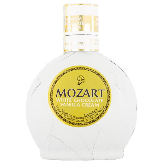 Mozart White Chocolate Vanilla Cream 0.5l
