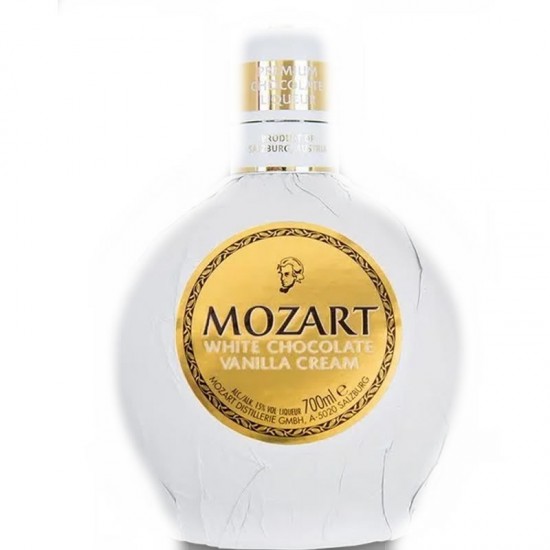 Mozart White Chocolate Vanilla Cream 0.7l