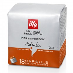 Cafea Illy Iperespresso Cube Monoarabica Columbia 18 Capsule