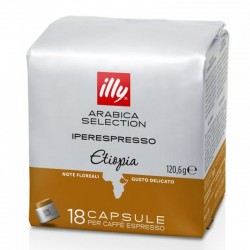 Cafea Illy Iperespresso Cube Monoarabica Etiopia 18 Capsule