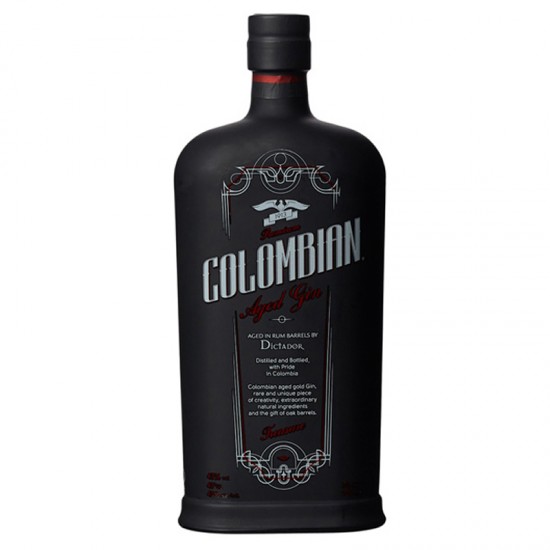 Colombian Dictador Premium Black Gin 0.7l
