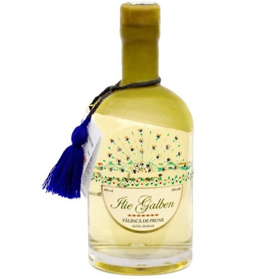 Ilie Galben Palinca De Prune 0.5l