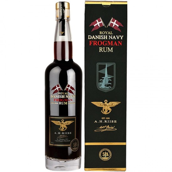 A.H.Riise Royal Danish Navy Frogman Rum 0.7l