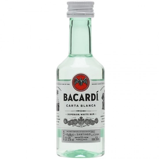 Bacardi Carta Blanca 0.05l