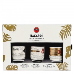 Bacardi Gift Pack Rom 3x0.1L