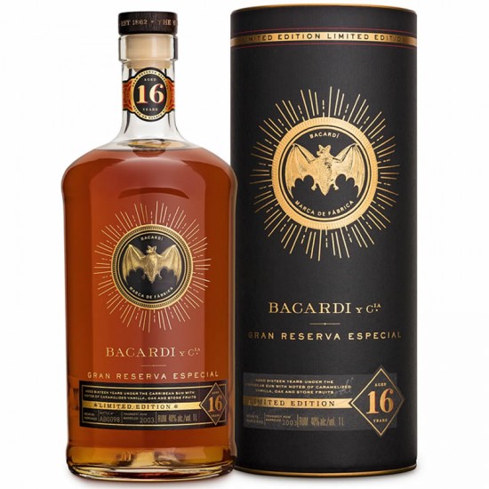 Bacardi Gran Reserva Especial Limited Edition 16 Ani 1l
