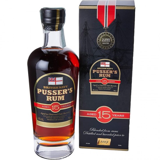 Pusser's Rum Navy 15 Ani 0.7l