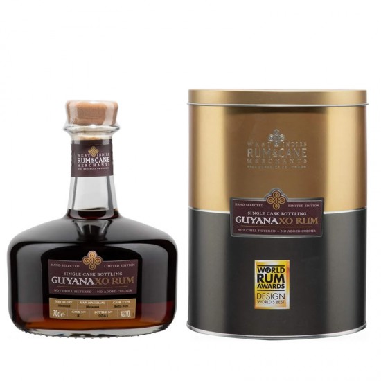 Rum & Cane Merchants Guyana XO 0.7L