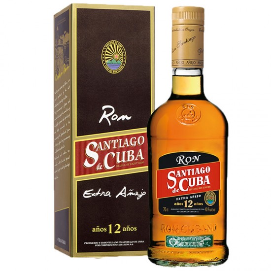 Santiago De Cuba Extra Anejo 12 Ani 0.7l