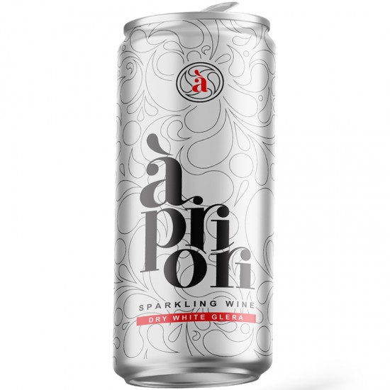 Apriori Spumant Alb Brut Doza 0.25l