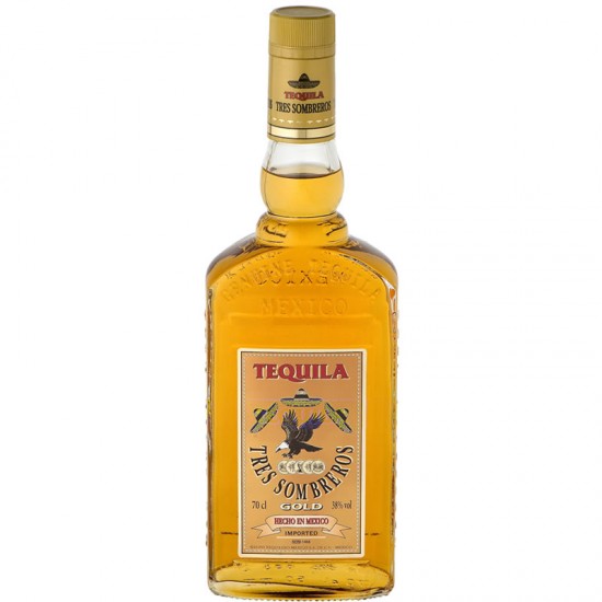 Tres Sombreros Gold 0.7l