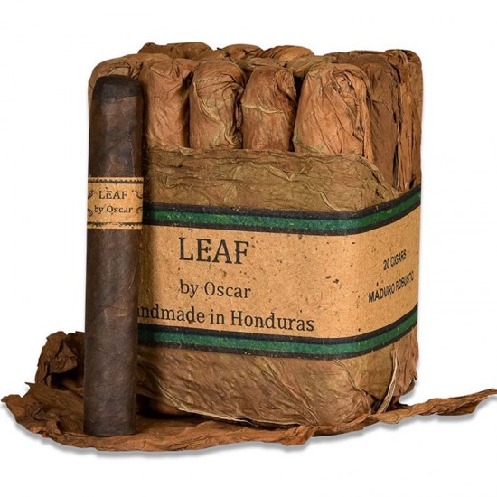 Oscar Valladares Leaf by Oscar Maduro Robusto Box