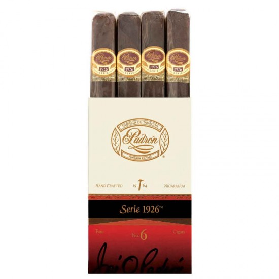 Padron 1926 Serie No. 6 Robusto Maduro 4 Pack