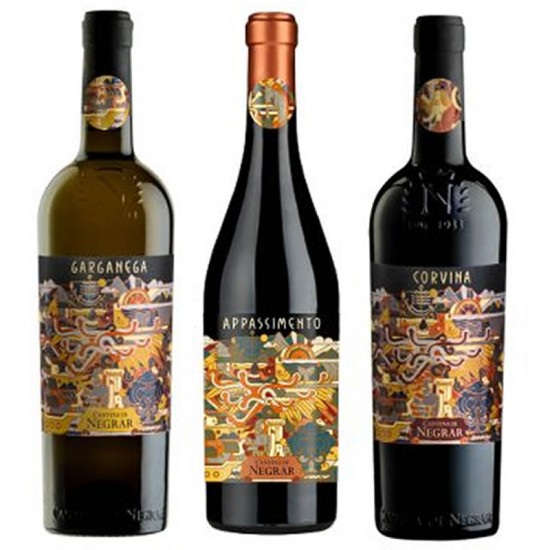 Cantina Di Negrar Colectia Il Viaggio Di Ulisse 3 x 0.75l
