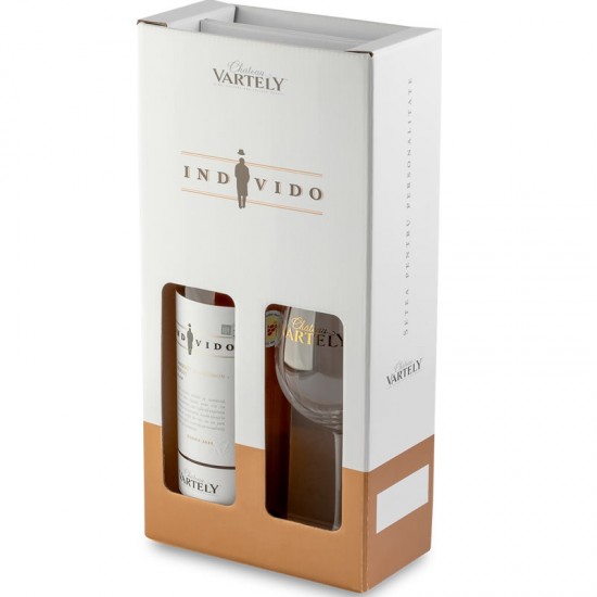 Chateau Vartely Individo Cabernet Sauvignon & Merlot Glass Gift Set 0.75l