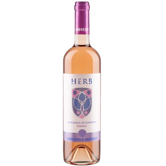 Domeniile Averesti Herb Busuioaca De Bohotin Demisec 0.75l