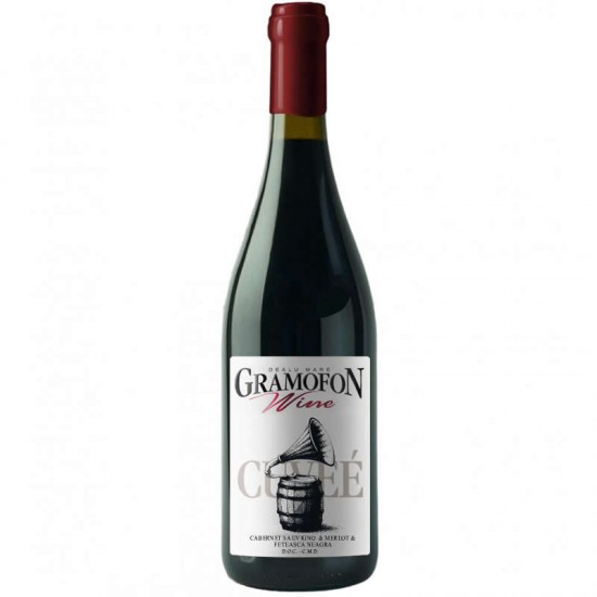 Gramofon Wine Cuvee rosu 0.75L
