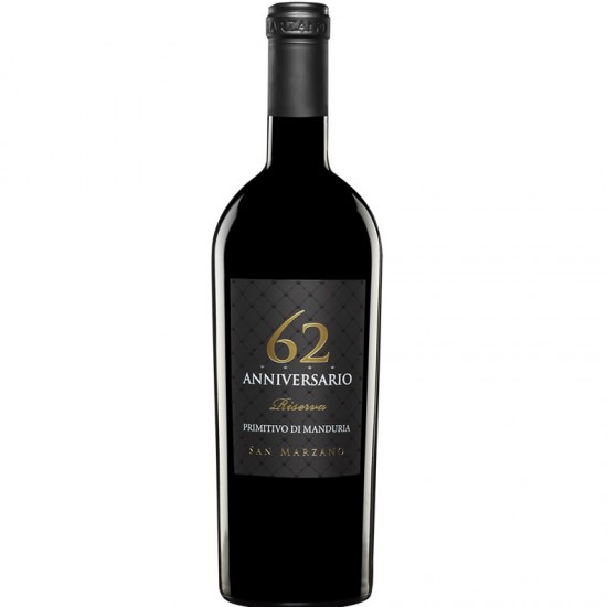 San Marzano Anniversario 62 Primitivo Di Manduria Riserva 0.75l