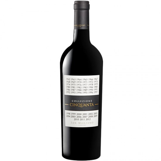 San Marzano Collezione Cinquanta Vino Rosso D'italia 0.75l