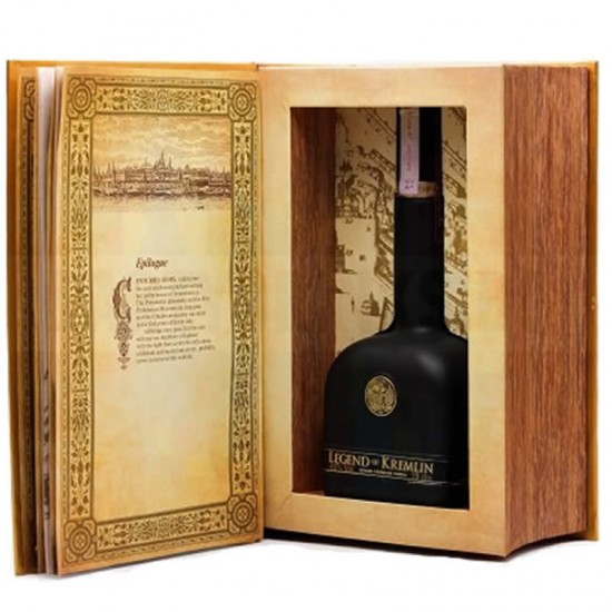 Legend Of Kremlin Black Bottle Book Edition 0.7l