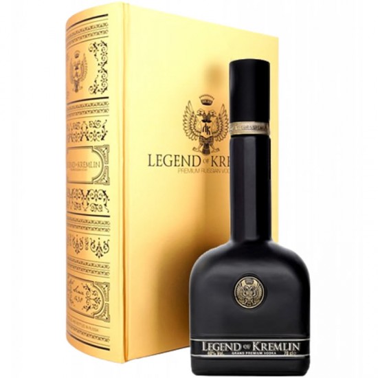 Legend Of Kremlin Black Bottle Book Edition 0.7l