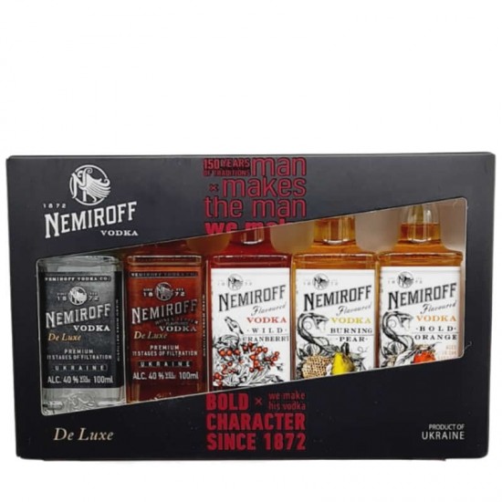 Nemiroff DeLuxe Set 5×0.1L