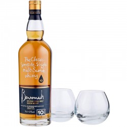 Benromach 10 Ani 2 Glasses Gift Box 0.7l