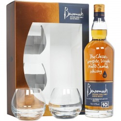 Benromach 10 Ani 2 Glasses Gift Box 0.7l