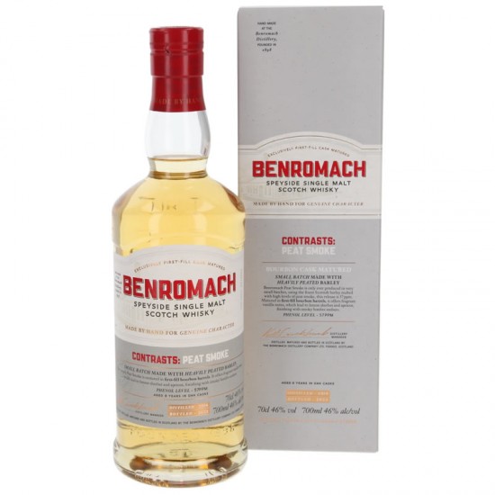 Benromach Contrasts Peat Smoke Sherry Cask Finish 2014 0.7l