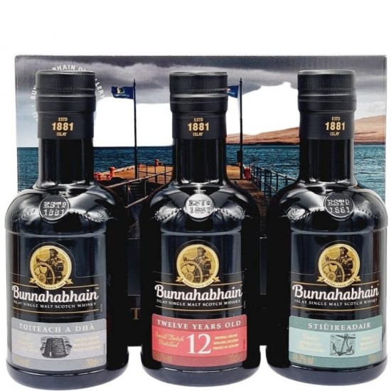 Bunnahabhain Mini Set 3 x 0.2L