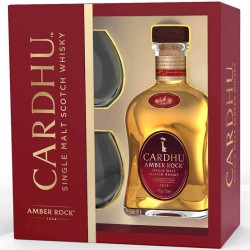 Cardhu Amber Rock 2 Glasses Gift Box 0.7l