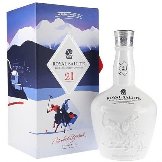 Chivas Royal Salute 21 Ani Snow Polo Edition 0.7l