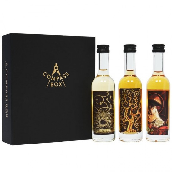 Compass Box Malt Whisky Collection 3 X 0.05l