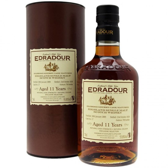 Edradour 11 Ani 2009 Oloroso Sherry Cask 0.7l