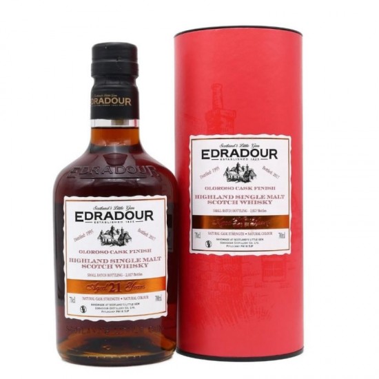 Edradour Oloroso Cask Finish 21 Ani 0.7l
