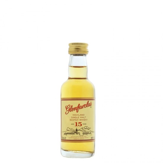 Glenfarclas 15 Ani 0.05l