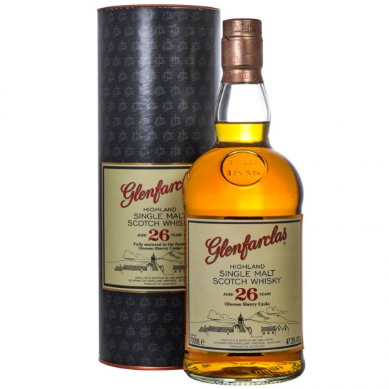 Glenfarclas Oloroso Sherry Cask 26 Ani 0.7l