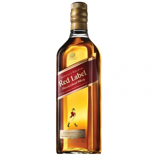 Johnnie Walker Red Label 2 Glasses Gift Box 0.7l