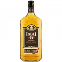 Label 5 Classic Black 1l