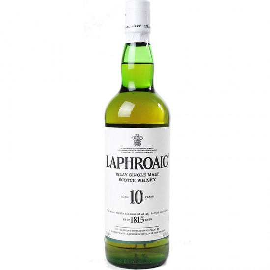 Laphroaig 10 Ani 2 Glasses Gift Box 0.7l