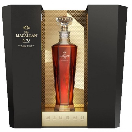 Macallan No 6 In Lalique 0.7l