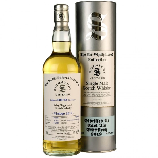 Signatory Vintage Caol Ila 10 Ani 2012 0.7l