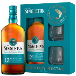 Singleton 12 Ani 2 Glasses Gift Box 0.7l