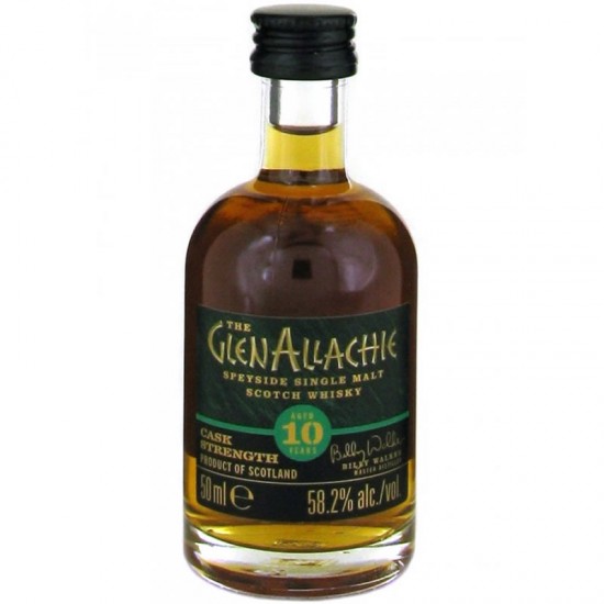 The Glenallachie Cask Strength 10 Ani 0.05L