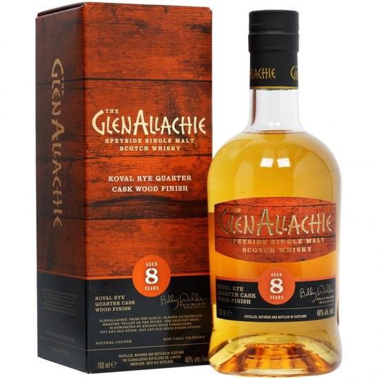 The Glenallachie Koval Rye Quarter Cask 8 Ani 0.7l