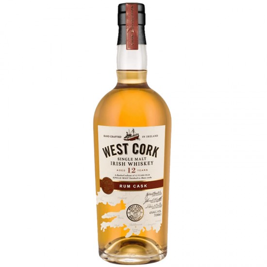 West Cork Rum Cask 12 Ani 0.7l